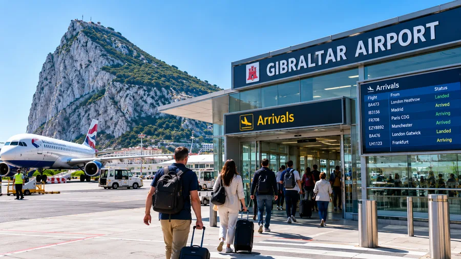 Ankunft am Flughafen Gibraltar: Flugstatus und Passagierleitfaden