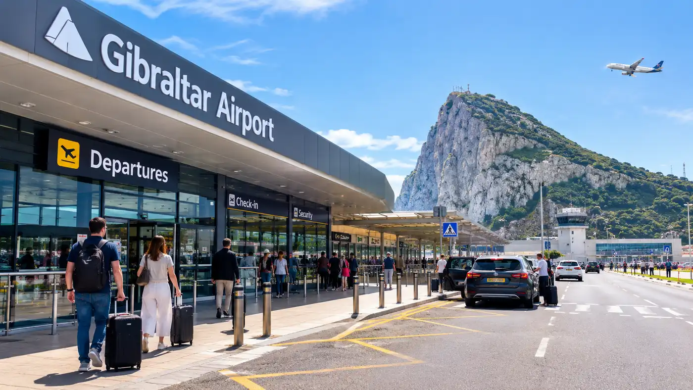 Salidas del Aeropuerto de Gibraltar: Entrega, Facturación y Seguridad