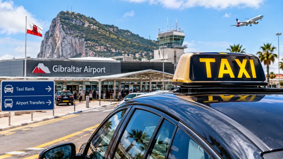 Guía de taxis del aeropuerto de Gibraltar: tarifas, paradas y consejos